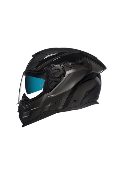 NEXX SX.100R GRIDLINE MAT GRİ-SİYAH KASK