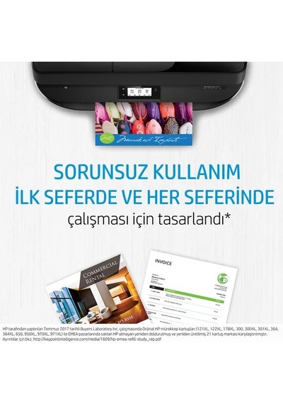 Hp 3jb05ae Cmy Bk 2'li Combo Paket Mürekkep Kartuş 304