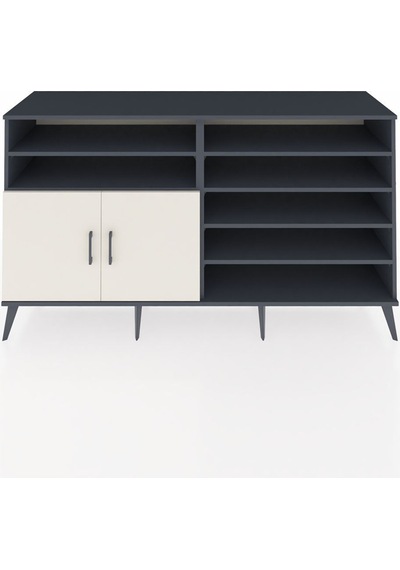 Hyperion Konsol 7 Raflı 2 Kapaklı 176x44x99 Antrasit-aytaşı Antrasıt/aytası - Antrasıt Hyperion Konsol 7 Raflı 2 Kapaklı 176x44x99 Antrasit-aytaşı Antrasıt/aytası - Antrasıt