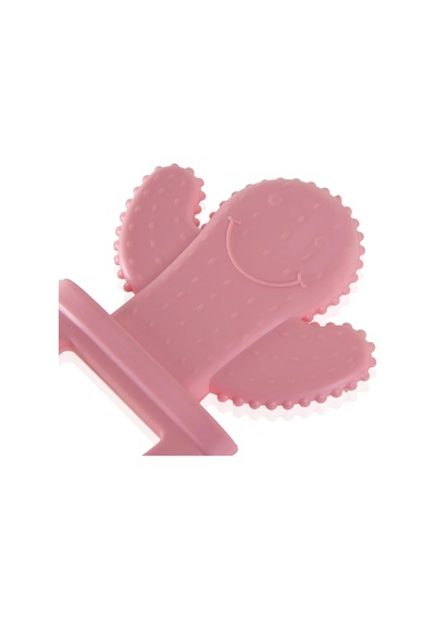 Babyjem Yumuşak Diş Kaşıyıcı Kaktüs Pembe