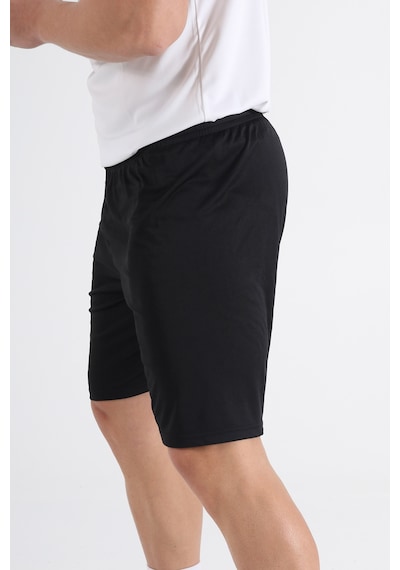 Diadora Düz  Siyah Antrenman - Spor Şort - DDANT-SORT