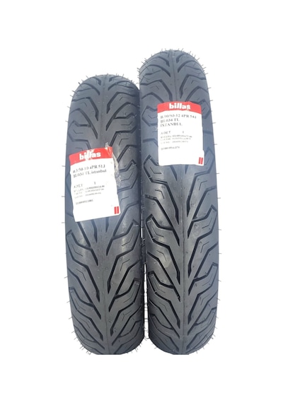 350-10 Ve 90/90-12 Takım Tl Tubeless - Dubleks
