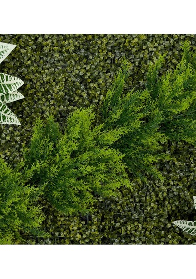 Dikey Bahçe Duvar Paneli 120x80cm Model19 Yeşil