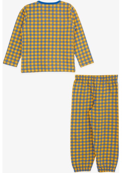 Breeze Girls & Boys Erkek Bebek Pijama Takımı Ekose Desenli 9 Ay-3 Yaş, Karışık Renk-karışık Renk Karışık Renk
