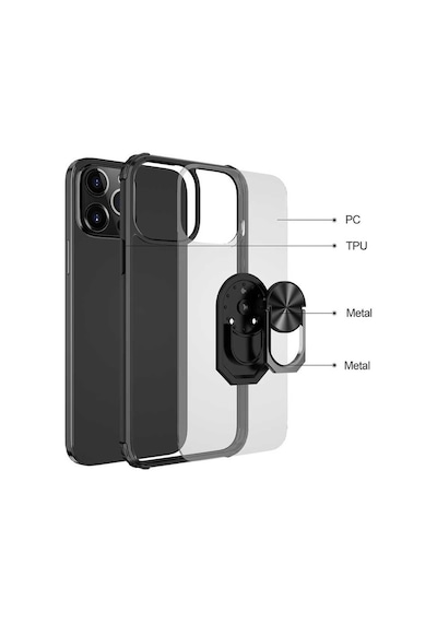 Apple Uyumlu iPhone 13 Pro Uyumlu Zore Mola Kılıf-kırmızı Kirmizi -