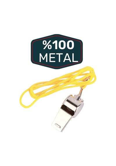 Metal Ipli Hakem Ve Deprem Düdüğü 24'lü İtrt005k270