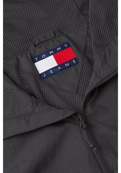 Tommy Jeans Relaxed Fit Kapüşonlu Su İtici Mont Erkek Mont Dm0dm23223 Pt2 Koyu Gri