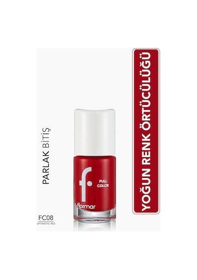 Flormar Full Color Nail Enamel Oje FC08 8690604310449