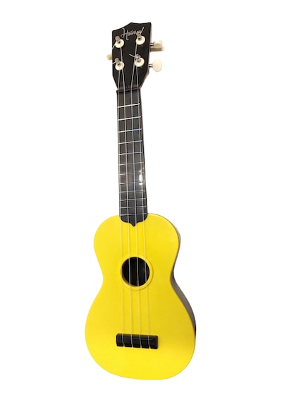 Hawiian Xu21-1-yl Soprano Ukulele Sarı Güneş Sarısı Neşeli Tasarım Hızlı Öğrenme İçin İdeal Klavye Yapısı