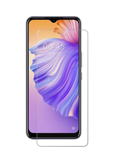 Microcase Tecno Spark 8C Tempered Glass Cam Ekran Koruyucu