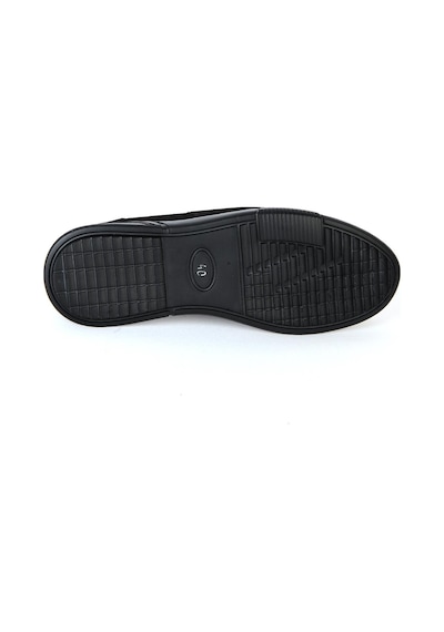 Dropland 8522 Siyah Nubuk %100 Deri Erkek Casual Ayakkabı 001