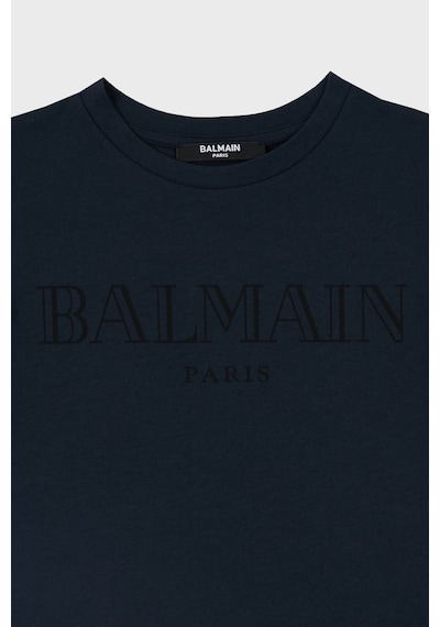 Balmain Çocuk T Shirt 6m8721 Mx030 621 Lacivert