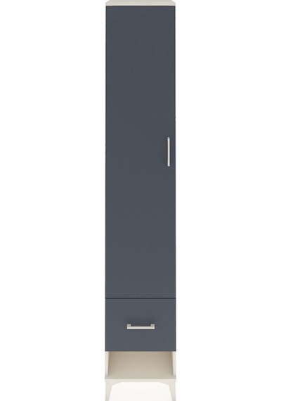 Hyperion Dolap 3 Raflı Tek Çekmeceli Tek Askılı 44x44x243 Aytaşı-antrasit Aytası Hyperion Dolap 3 Raflı Tek Çekmeceli Tek Askılı 44x44x243 Aytaşı-antrasit Aytası