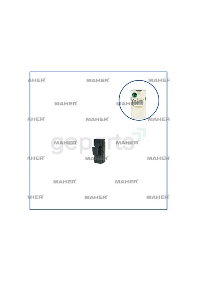Düğme Cam Açma D - Max 2004-2012 Arka R - L