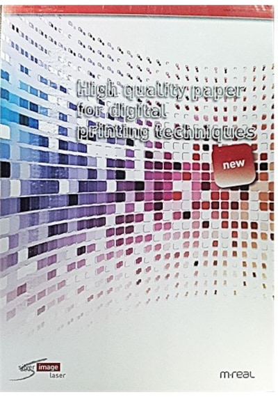 M-Real Silver Image 115 G/M2 250Sf Lazer A4 Kağıt Parlak Kuşe