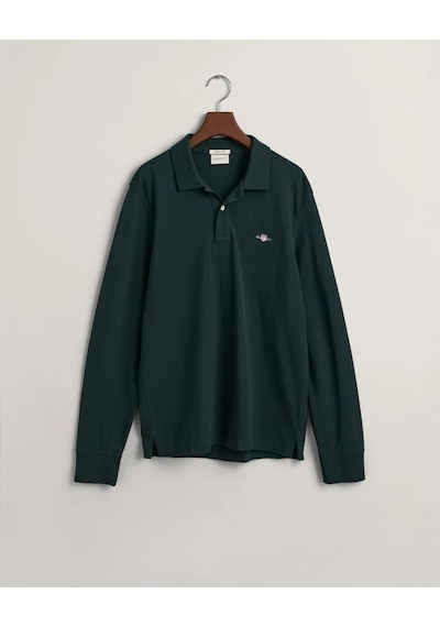 Gant Erkek Yeşil Regular Fit Logolu Polo-yeşil Yeşil