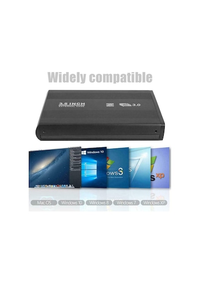 3.5" İnç Usb 3.0 Sata Harici Metal Hard Disk Hdd Kutusu Dd-130T