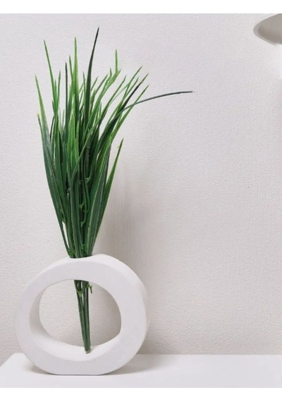 Minimalist Halka Formunda Dekoratif Beton Vazo Şıklık Ve Modernlik Bir Arada