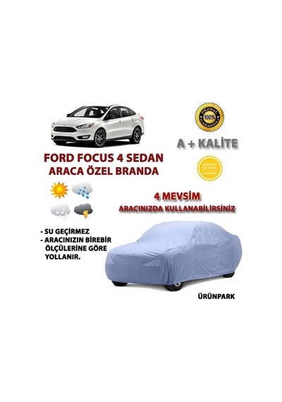 Ford Focus 4 Sedan Araca Özel Branda Yeni Focus Sedan Oto Branda