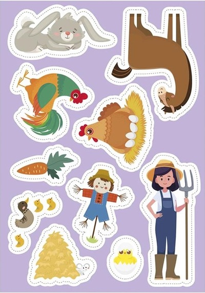 Sassi The Farm - Sticker And Activities