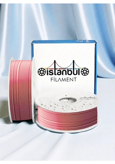 İstanbul Çift Renk Kırmızı-beyaz Filament 1.75mm 1 Kg