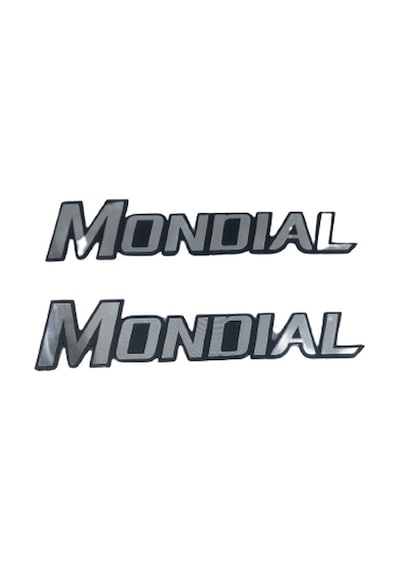 MONDİAL AMBLEM YAPIŞKANLI 18 CM X2,5 CM BOYUT