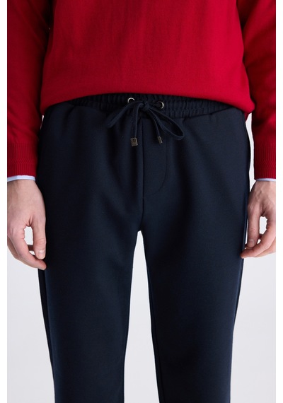 D's Damat Ds Damat Regular Fit Lacivert Balıksırtı Pamuklu Jogger Pantolon 4hc0300130022 101