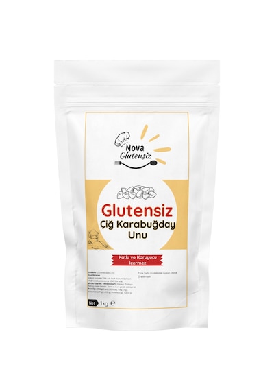 Glutensiz Çiğ Karabuğday Unu 1 Kg