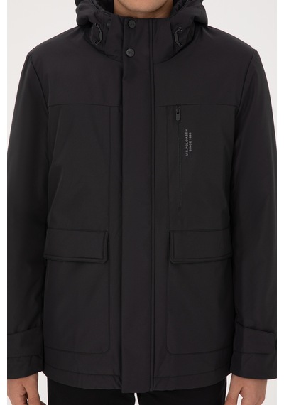 U.s. Polo Assn. Erkek Siyah Kaban 50310301-vr046 Siyah