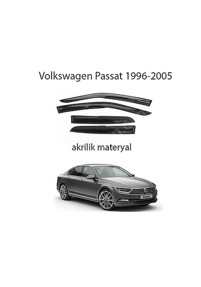 Volkswagen Passat 1996-2005 4Lü Mugen Cam Rüzgarlığı