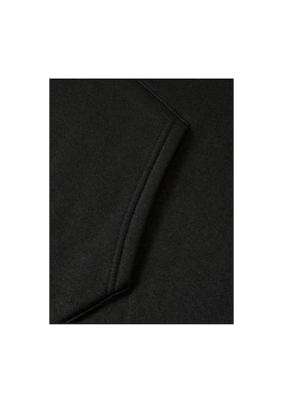 Medinenur Noel Baskılı Kapüşonlu Sweatshirt Siyah