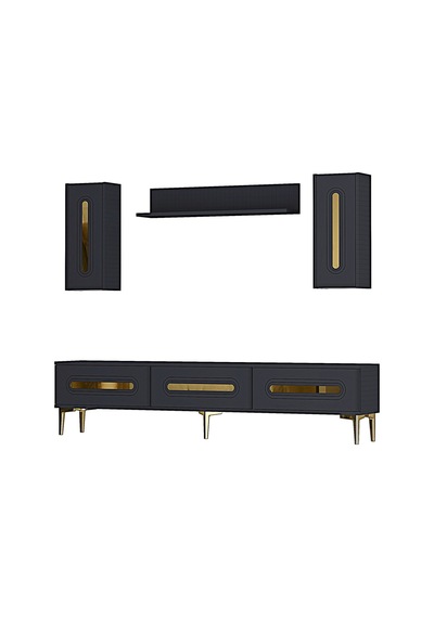 Tvr1804ag - Rany Tvr180 Ünitesi Takım Antrasit-gold 180cm