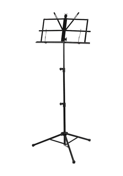 Kozmos Ks-609 / Deluxe Siyah Nota Sehpası Abanoz - Beyaz