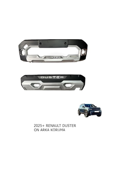 Renault Duster Ön Arka Koruma Ledli 2025+ Sonrası Uyumlu