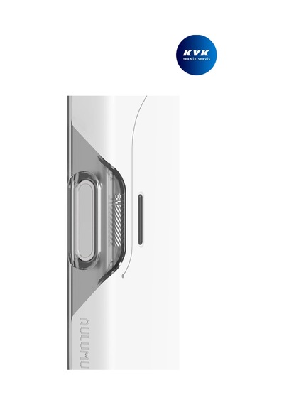 İphone 16 Pro Max Uyumlu Kılıf Magsafe Soğutmalı Isı Göstergeli, Slim Shock Proof Darbe Emici A16 Beyaz