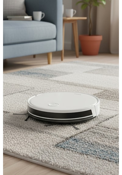 homend alex 1288h moplu ve akilli robot supurge gyroscope beyaz 52139355