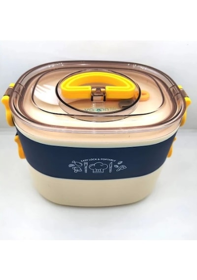Vagonlife Çelik Yemek Kabı Bölmeli - Lunch Box Bl50251-2