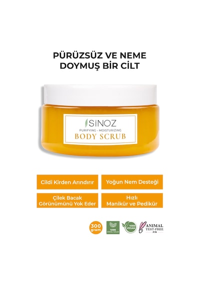Sinoz Besleyici ve Nemlendirici Vücut Peelingi 250 ML