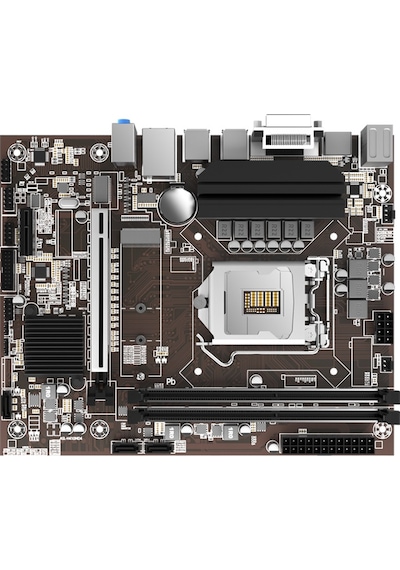 Arktek Alpha Force, Ak-h410m Eg Va, 2xddr4, M.2, D-sub, Hdmı, 10.nesil, Lga1200 Soket, Anakart