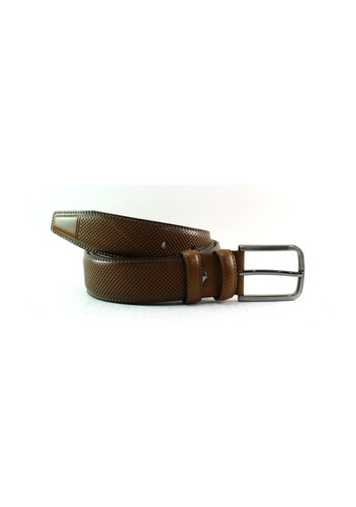 Mentor Regalo Deri Kemer Kahve Lazer Desen 81054
