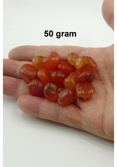 Karnelyan Akik Küçük Parçalar 50 Gram 116