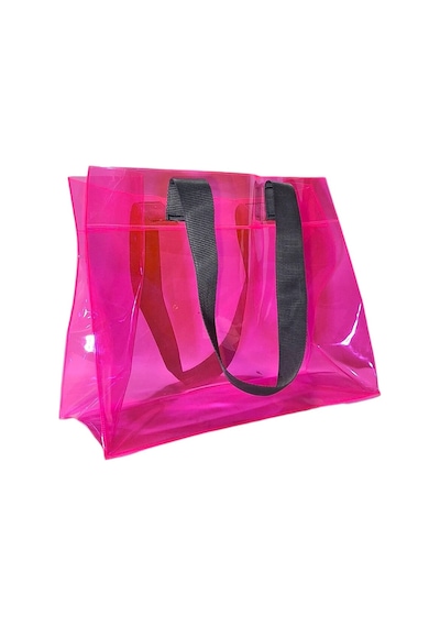Rm Promosyon R&m Promosyon Su Geçirmez Şeffaf Pvc Kadın Plaj Ve Omuz Çantası - Pembe 3 Farklı Renkli Sap Seçeneği Pembe - Koyu Gri Sap Pembe - Koyu Gri Sap Rm Promosyon R&m Promosyon Su Geçirmez Şeffaf Pvc Kadın Plaj Ve Omuz Çantası - Pembe 3 Farklı Renkli Sap Seçeneği Pembe - Koyu Gri Sap Pembe - Koyu Gri Sap