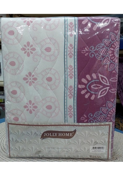 Jolly Home 4 Mevsim Çift Kişilik Kapitoneli Nevresim Takımı-sima