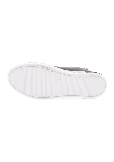 Dgn 22515 Kadin Kürklü Sneakers Ayakkabi 22515-1571-R1534 Siyah