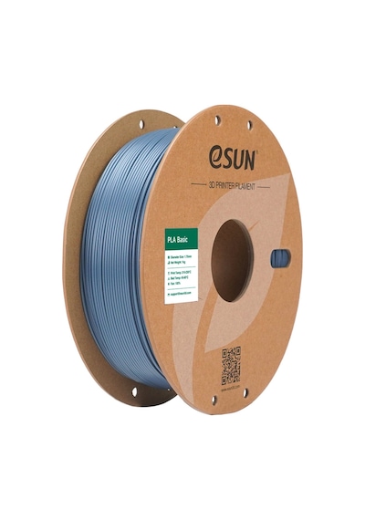 Esun Pla Basic Gri Filament 1,75mm 1kg - Bisiparisver