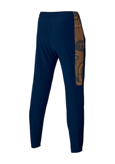 Mizuno Charge Printed Pant Erkek Eşofman Altı Lacivert Turuncu Lacivert