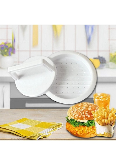Hamburger Köfte Kalıbı Burger Press Köfte Şekillendirici Pratik Et Köfte Yapma Aparatı