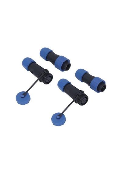 Sd16 Su Geçirmez 2 Pin 16 Mm Konnektör Takımı