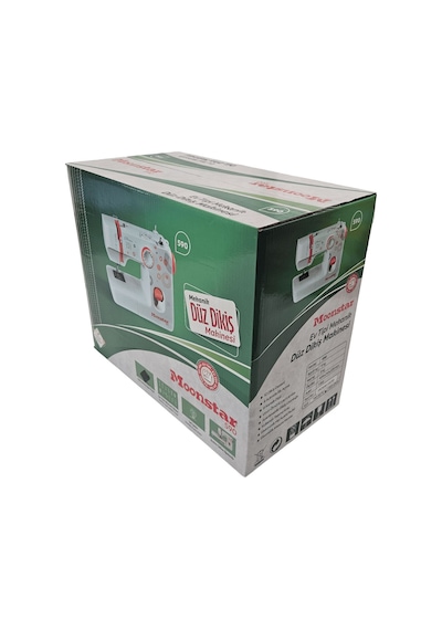 Moonstar 590 12 Desenli Ev Tipi Düz Dikiş Makinesi Turuncu