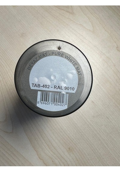 Selsil Akrilik Sprey Boya Mat Beyaz 400 Ml Mat Beyaz - Ral 9010